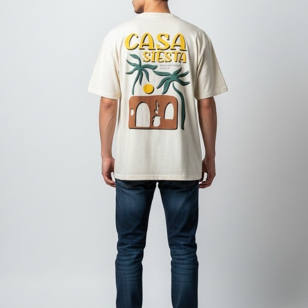 NWT PacSun Graphic T-Shirt Mens Size Large Casa Siesta Baja Peninsula Mexico